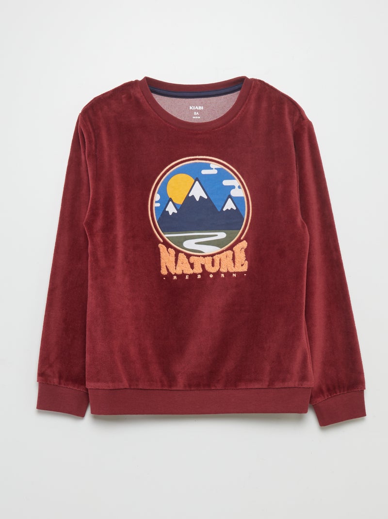 Shirt Pyjama BÃ©bÃ© Kiabi Kiabi Pyjama Velours BÃ©bÃ© Pyjama Long