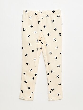 Pyjama long et chaud à motif