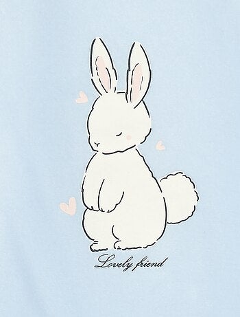 Pyjama long et chaud à motif