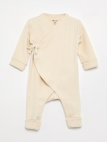 Pyjama long évolutif - collection facile à enfiler