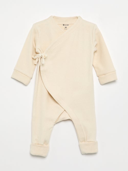 Pyjama long évolutif - collection facile à enfiler - Kiabi