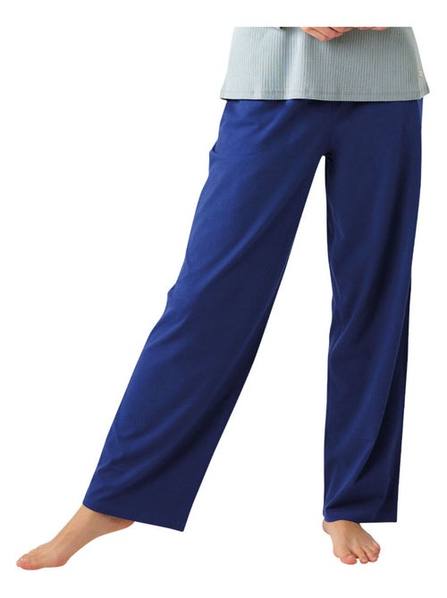 Pyjama long femme Confort Maille Athena - Kiabi