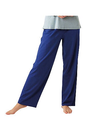 Pyjama long femme Confort Maille Athena