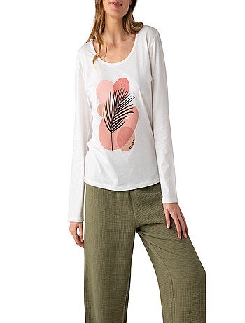 Pyjama long femme Easy Coton Athena