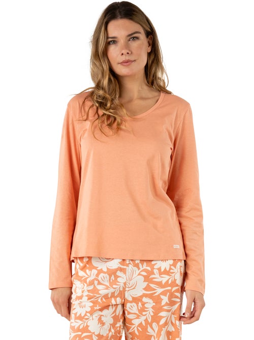 Pyjama long femme graphic athena - Kiabi Pyjama long femme graphic athena - Kiabi