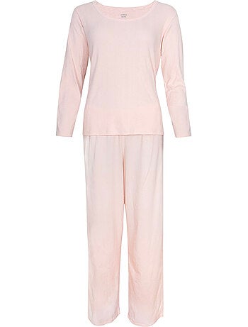 Pyjama long femme maille athena