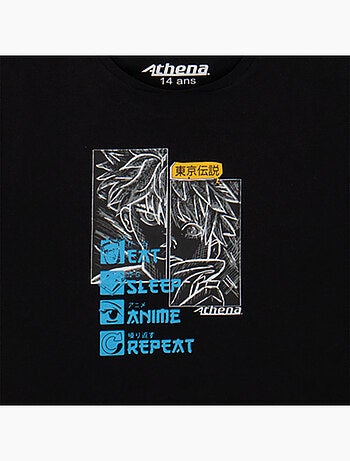 Pyjama long garçon Ecopack manga Athéna