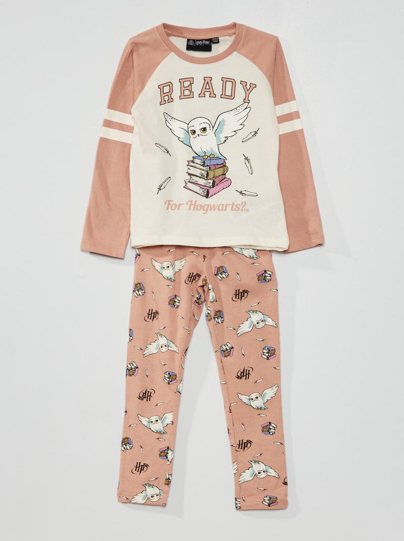 Pyjama long 'Harry Potter' - 2 pièces Rose - Kiabi