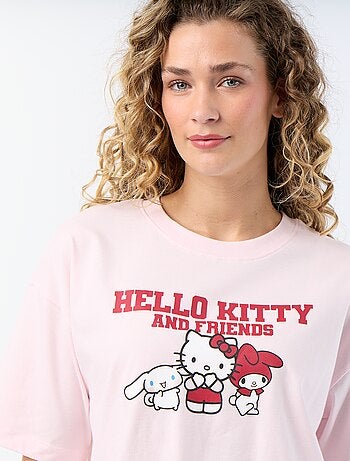 Pyjama long 'Hello Kitty' - 2 pièces