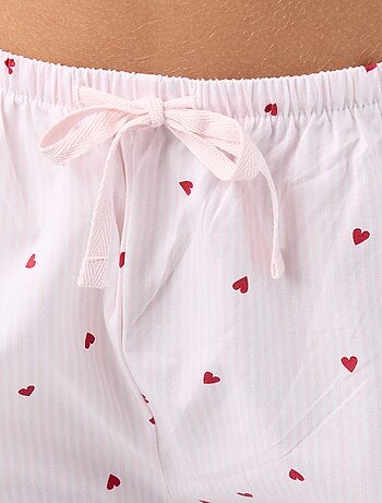 Pyjama long 'Hello Kitty' - 2 pièces