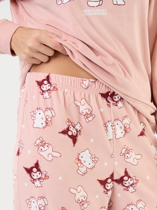 Pyjama long 'Hello Kitty' - 2 pièces - Kiabi Pyjama long 'Hello Kitty' - 2 pièces - Kiabi