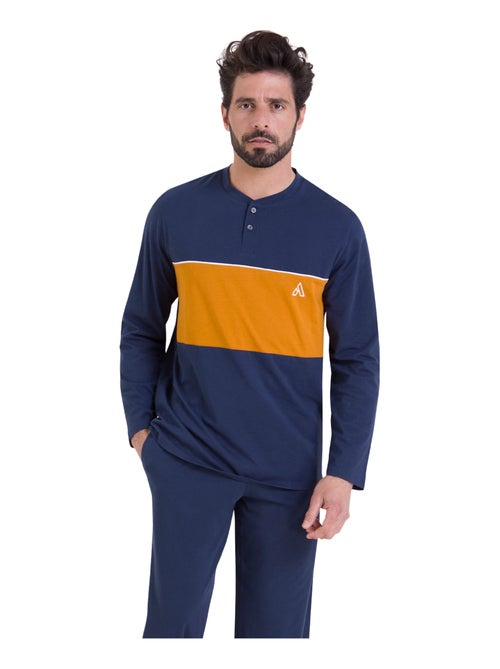 Pyjama long homme Chic Athena - Kiabi