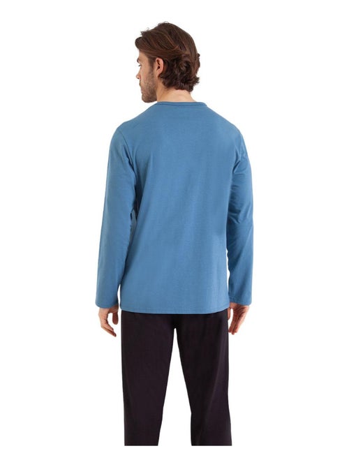 Pyjama long homme Ecopack - Kiabi