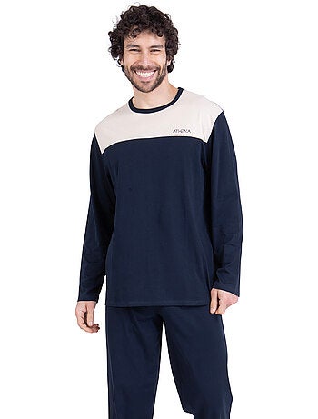 Pyjama long homme ecopack construction athena