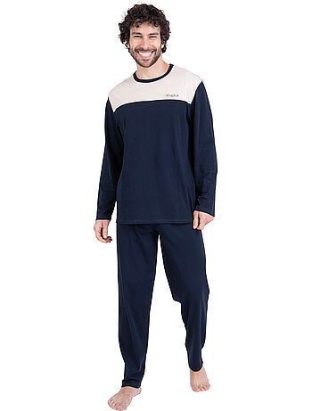 Pyjama long homme ecopack construction athena