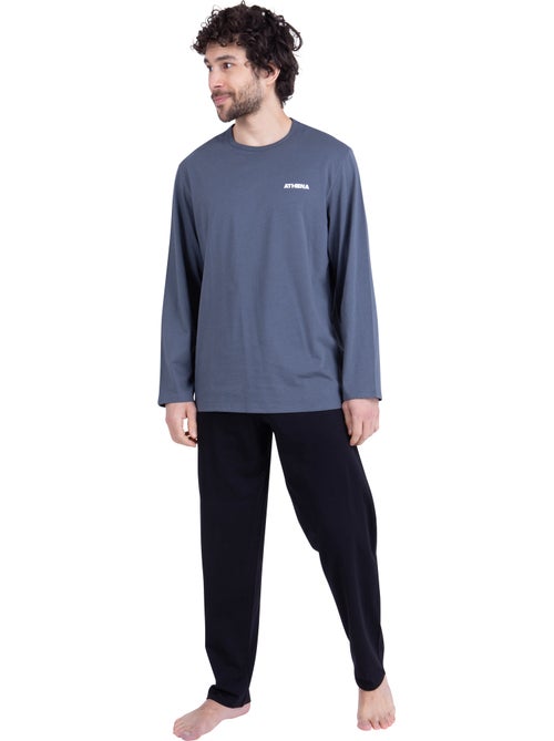 Pyjama long homme my petit prix athena - Kiabi Pyjama long homme my petit prix athena - Kiabi