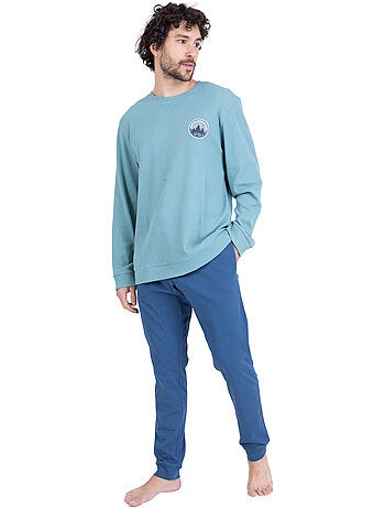 Pyjama long homme waffle athena