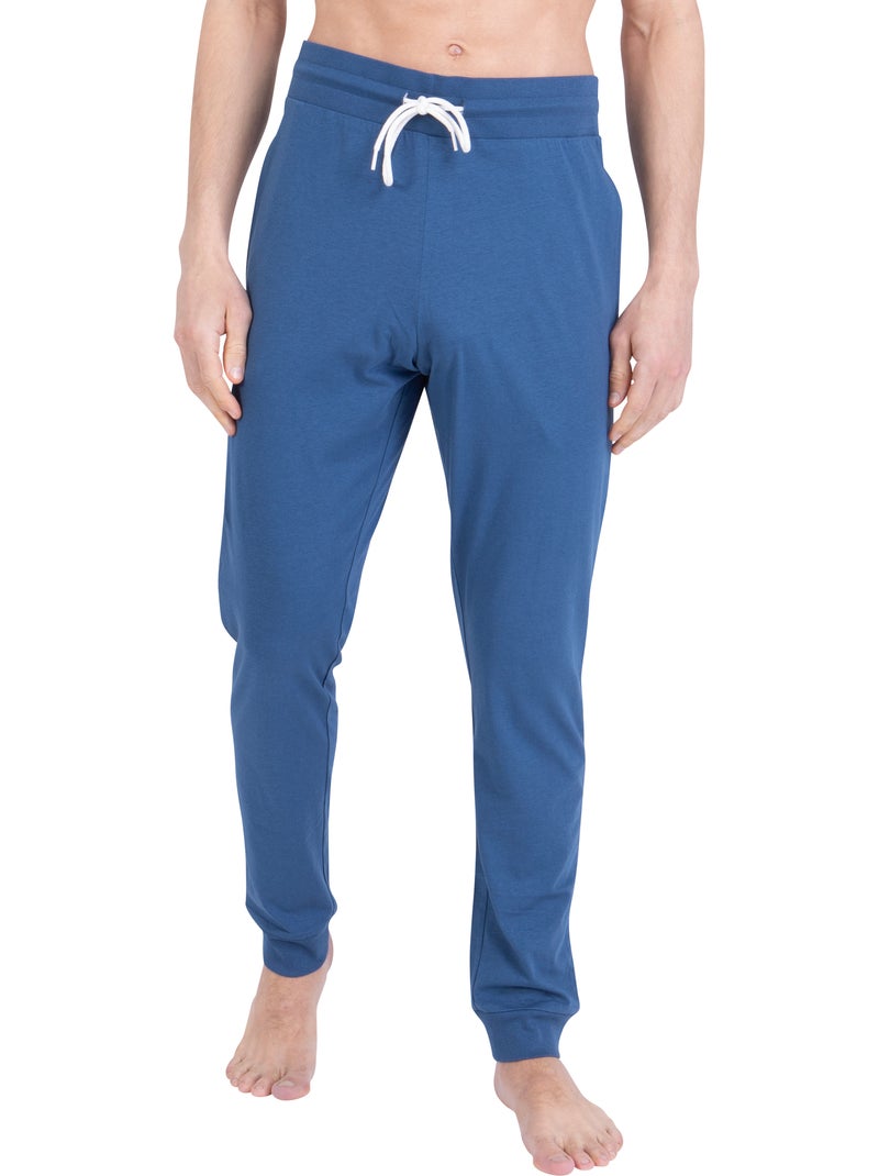 Pyjama long homme waffle athena Bleu clair - Kiabi