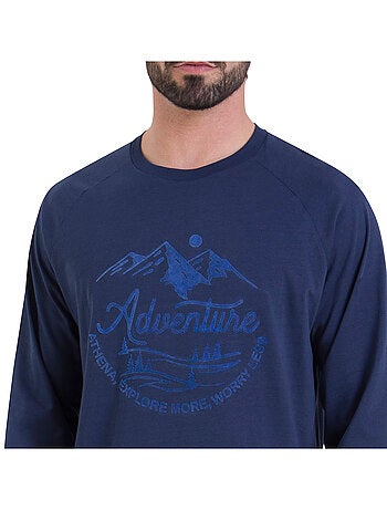 Pyjama long homme Winter Athena