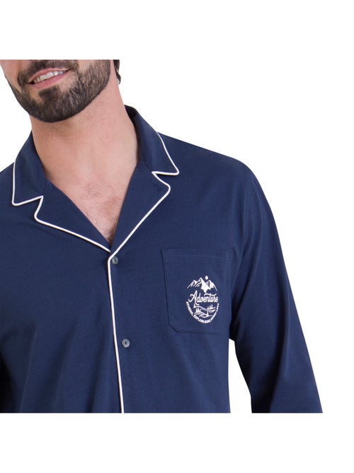 Pyjama long homme Winter Athena - Kiabi