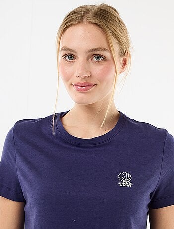 Pyjama long imprimé - 2 pièces