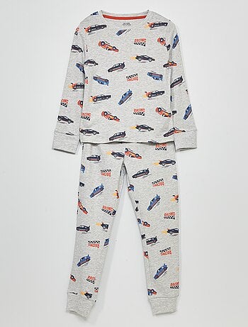 Pyjama long imprimé all over - Kiabi