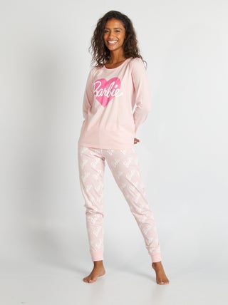 Pyjama long imprimé 'Barbie'