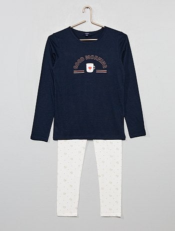 Pyjama long imprimé