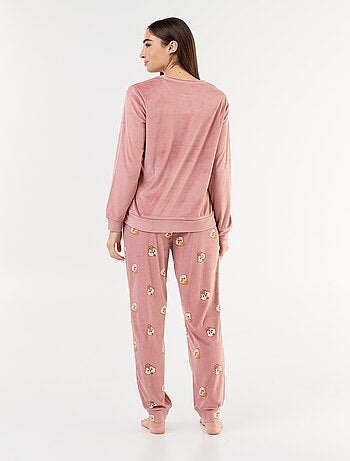 Pyjama long imprimé 'Disney' - 2 pièces