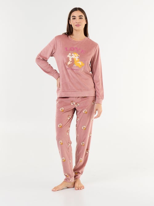 Pyjama long imprimé 'Disney' - 2 pièces - Kiabi Pyjama long imprimé 'Disney' - 2 pièces - Kiabi