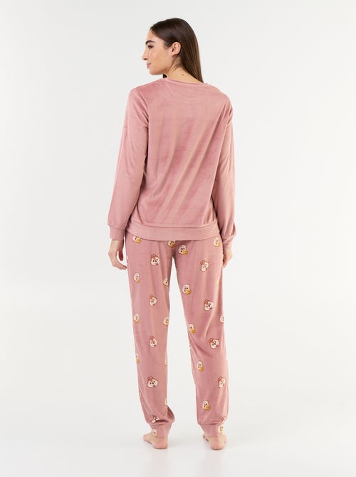 Pyjama long imprimé 'Disney' - 2 pièces - Kiabi Pyjama long imprimé 'Disney' - 2 pièces - Kiabi