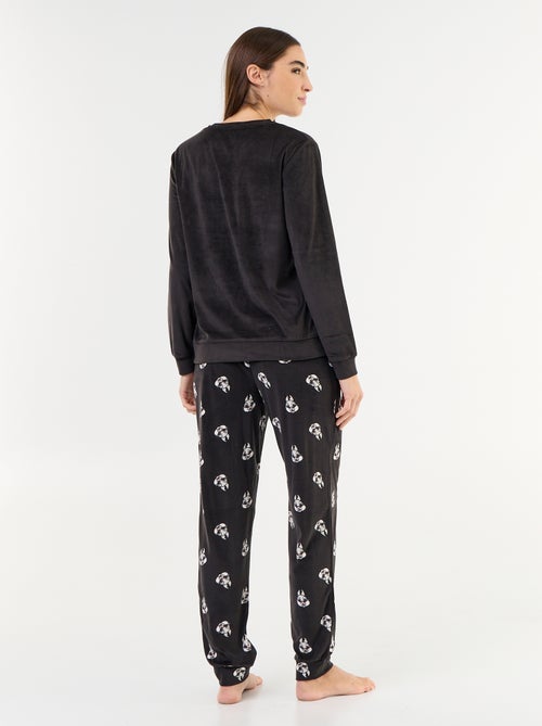 Pyjama long imprimé 'Disney' - 2 pièces - Kiabi