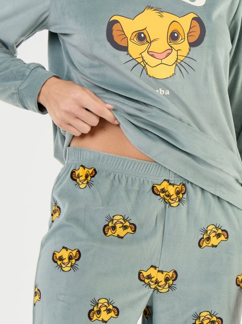 Pyjama long imprimé 'Disney' - 2 pièces - Kiabi Pyjama long imprimé 'Disney' - 2 pièces - Kiabi