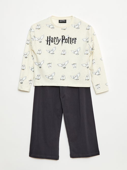 Pyjama long imprimé 'Harry Potter' - 2 pièces - Kiabi