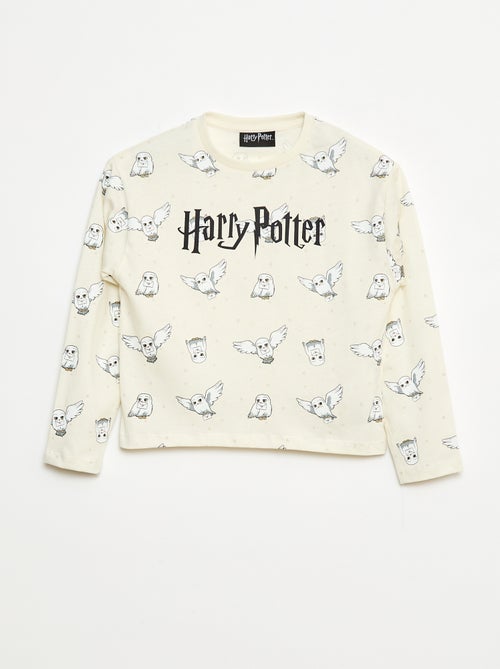 Pyjama long imprimé 'Harry Potter' - 2 pièces - Kiabi