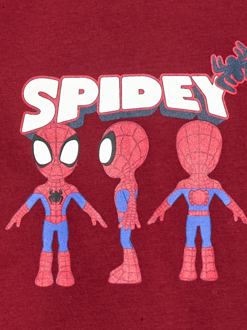 Pyjama long imprimé 'Marvel' Rouge - Kiabi