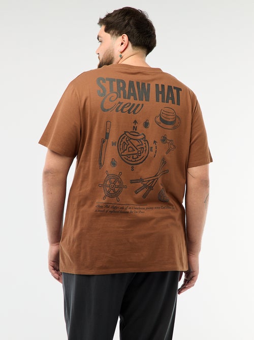 Pyjama long imprimé 'One Piece' - 2 pièces - Kiabi