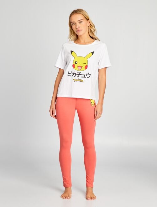 Pyjama long imprimé 'Pokémon' - 2 pièces - Kiabi