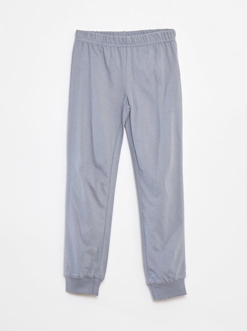 Pyjama long imprimé 'Snoopy' - 2 pièces - Kiabi