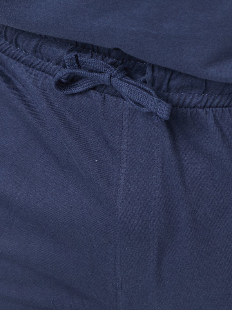 Pyjama long imprimé 'Star Wars' - 2 pièces Bleu - Kiabi