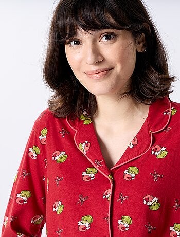 Pyjama long 'Le Grinch' - 2 pièces