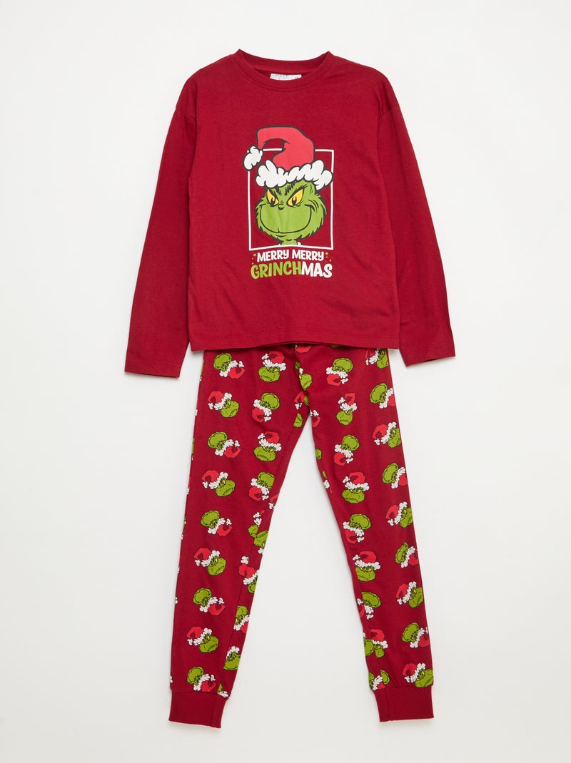 Pyjama Enfant The Grinch De Chez Kohl's - Ensemble Jammies Famille, Neuf Avec étiquettes