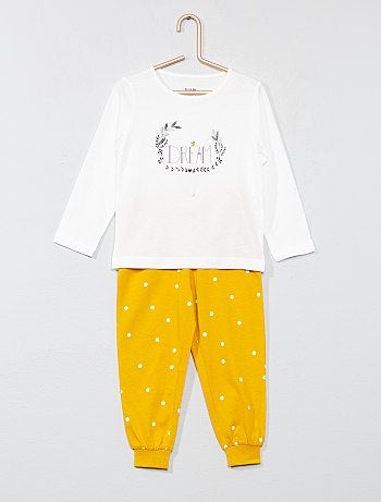 Pyjama long message 'love'