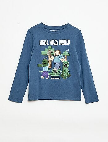 Pyjama long 'Minecraft' - 2 pièces