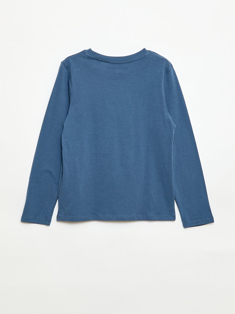 Pyjama long 'Minecraft' - 2 pièces Gris/bleu - Kiabi