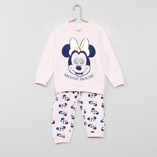 Pyjama Dors Bien Minnie Mouse Bebe Fille