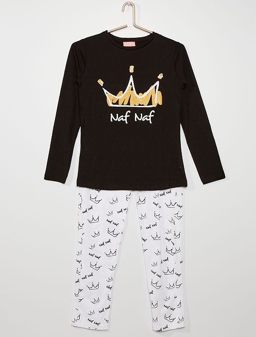 Pyjama long 'NAF NAF'                                                     noir 

