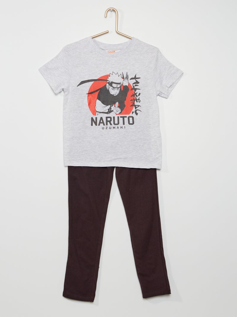 Pyjama long 'Naruto' Gris - Kiabi