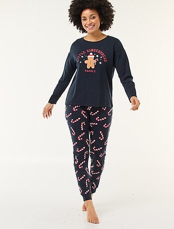 Pyjama long Noël - 2 pièces
