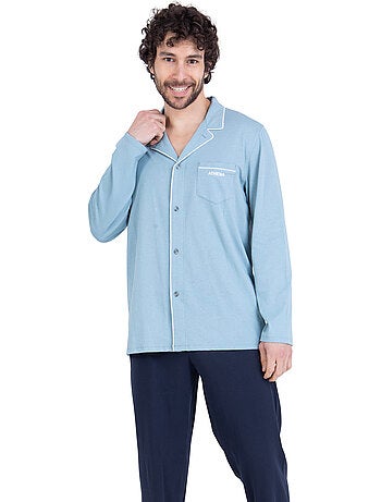 Pyjama long ouvert homme Chic Athena